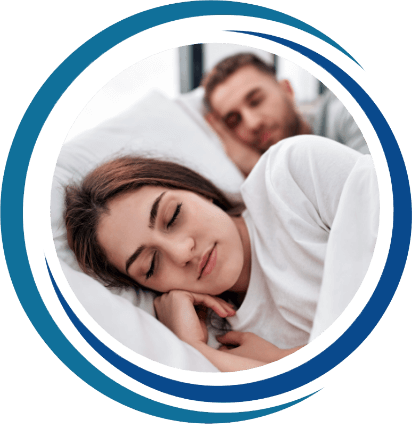 Sleeping couple