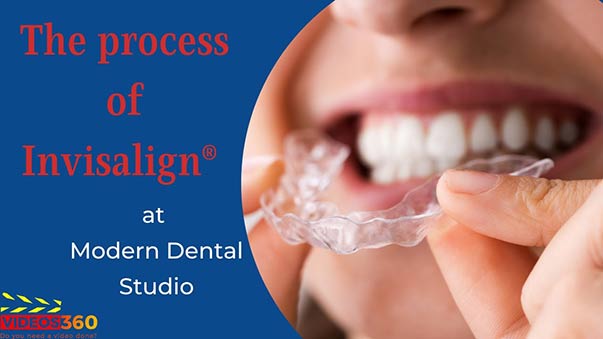 The process of Invisalign® at Modern Dental Studio